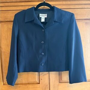 Vintage Pendleton Petite Cropped Blazer Size 8